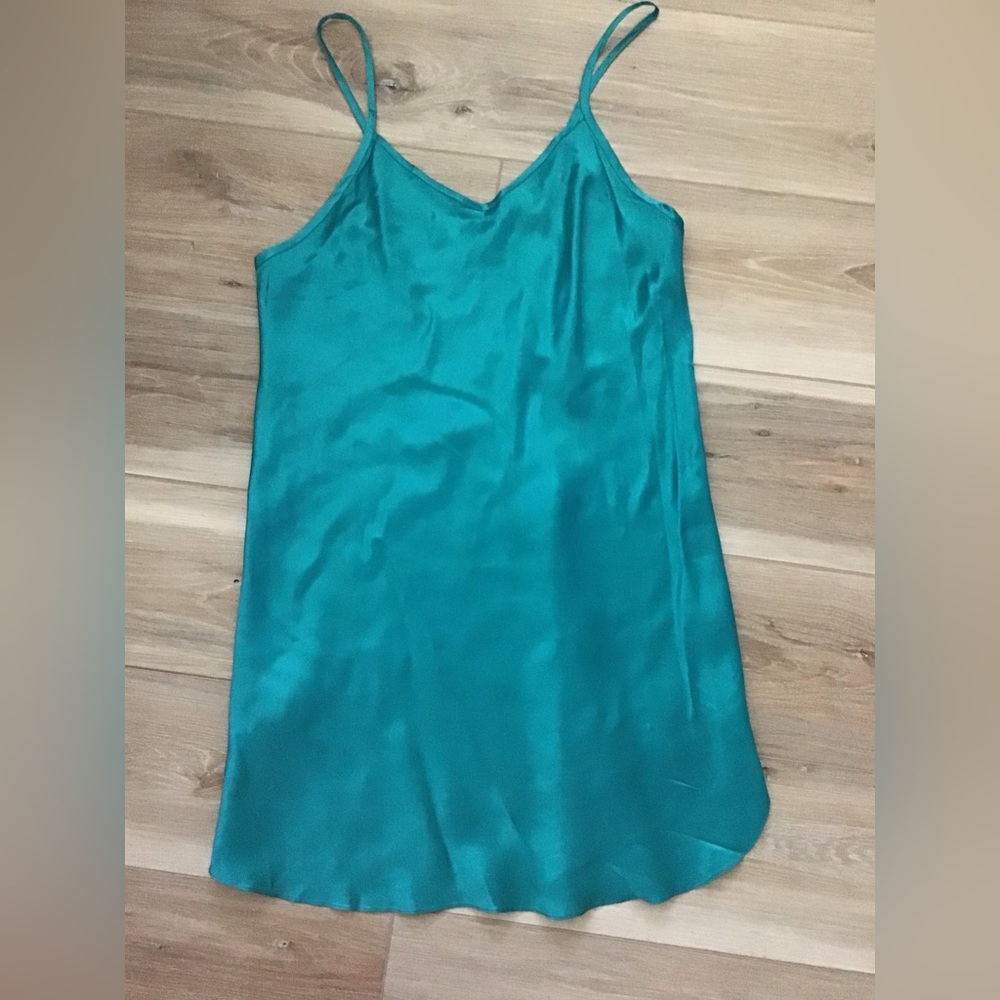 Perlita Silk Slip Dress M